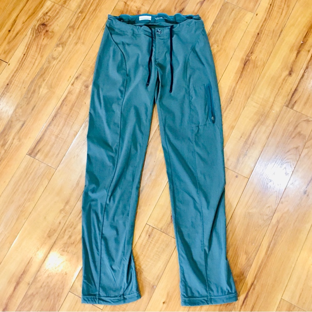 Columbia mini shield skinny pants camping hiking khaki green 8 small
